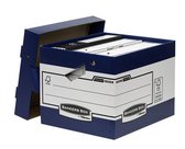 Fellowes A4 System Heavy Duty ERGO-Box blauw 33.3x28.5x39 cm