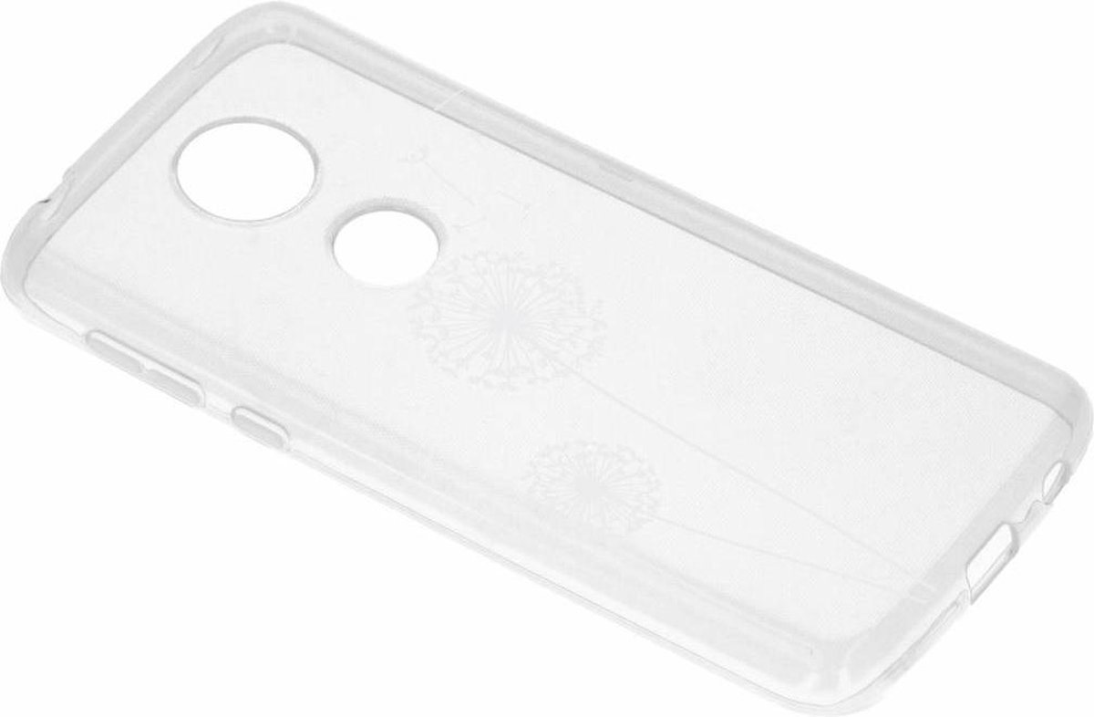 Transparant festival TPU hoesje Motorola Moto E5 Plus