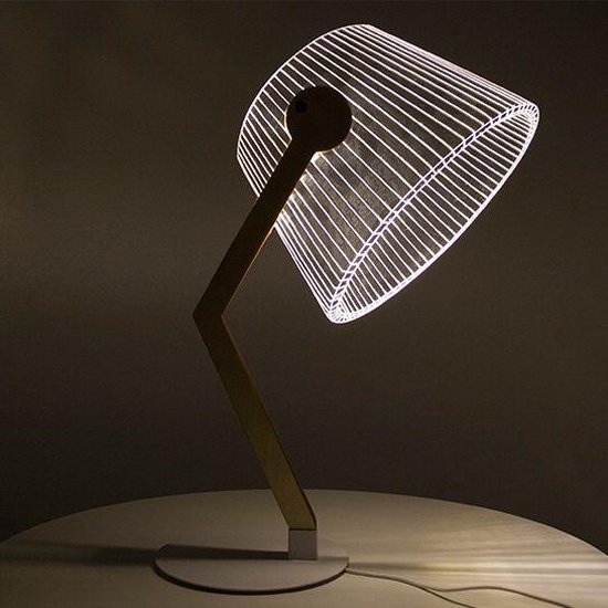 Bijzondere LED lamp met 3D effect | bol.com