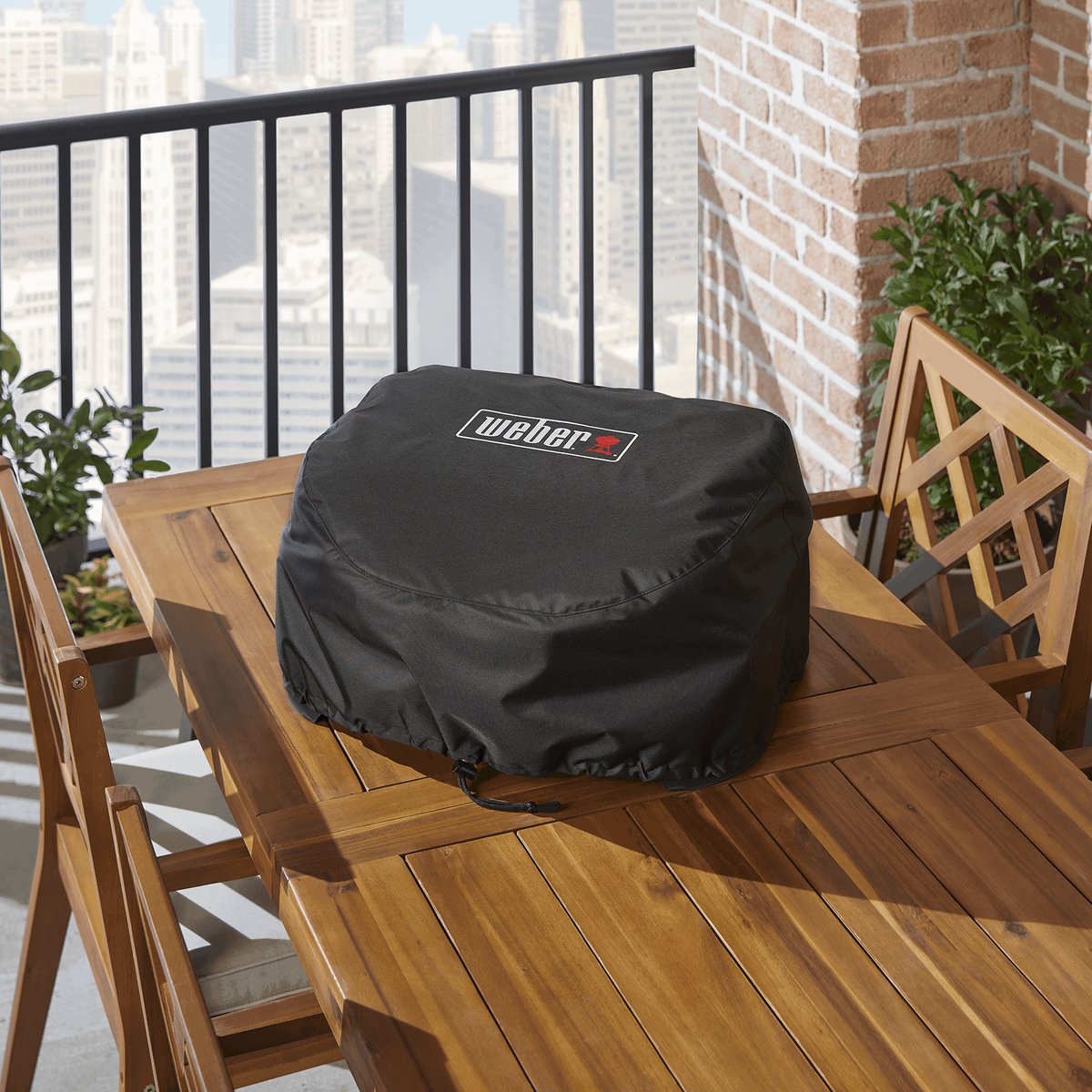 Weber Premium-barbecuehoes - Lumin-elektrische barbecue / Lumin Compact-elektrische barbecue beschermkap thumbnail 3