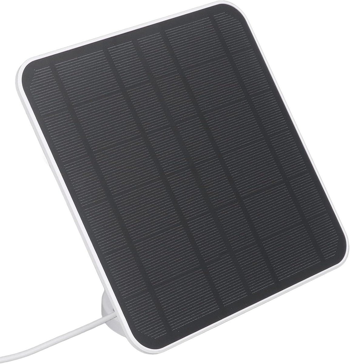Solar Panel 12W Fast Charging for Ring Spotlight Camera Battery and Stick Up Cam Battery - Wall Mounted (WHITE)