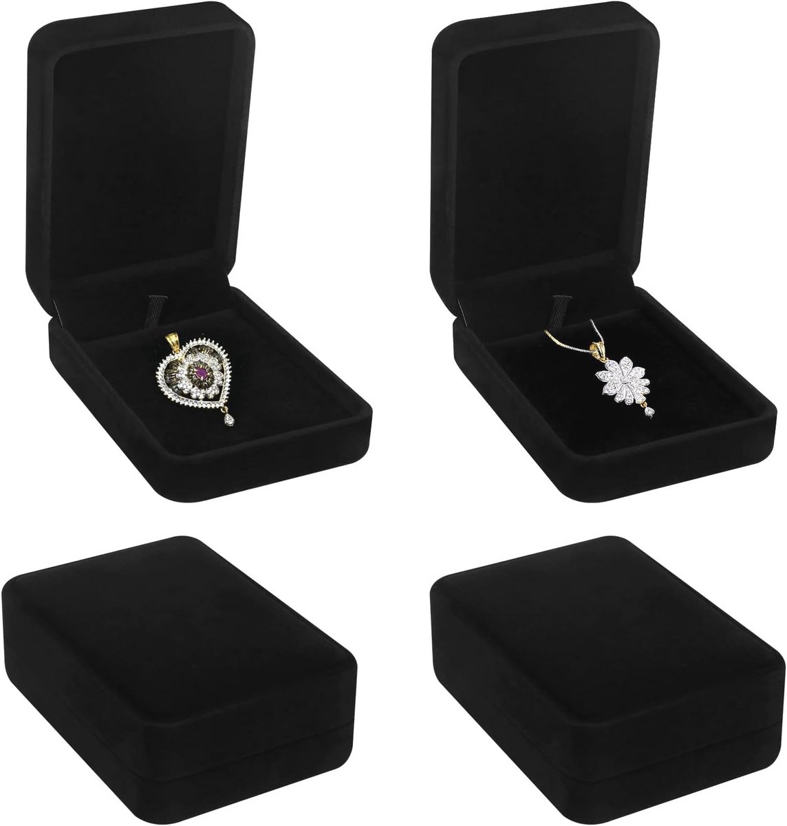 Geschenkdoosjes voor sieraden | Fluwelen sieradenboxen voor bijzondere gelegenheden | Perfect voor ringen, halskettingen, en oorbellen