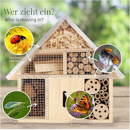 Insectenhotel zelf maken? Zie hier de leukste voorbeelden