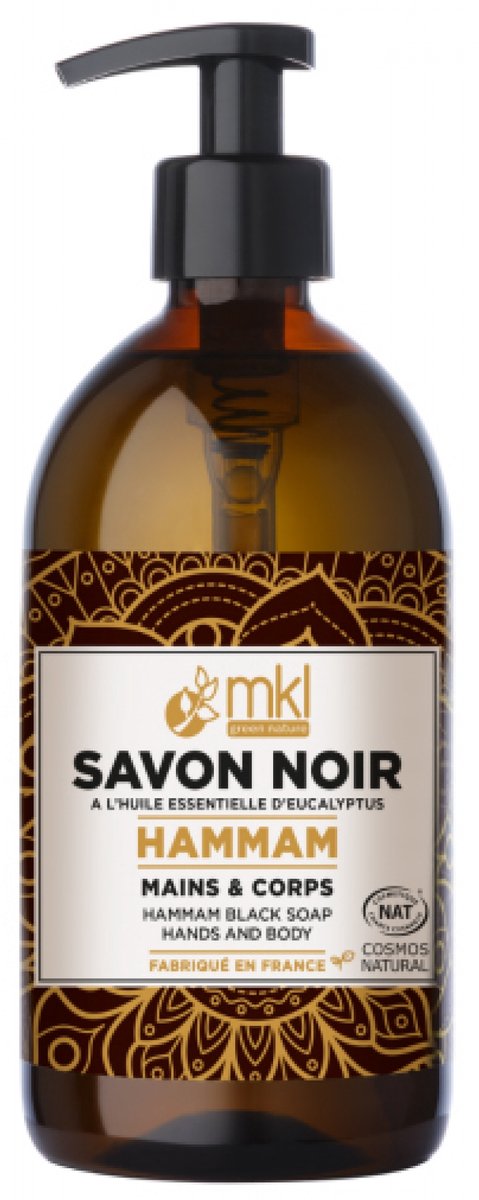 MKL Green Nature Hammam Zwarte Zeep 500 ml