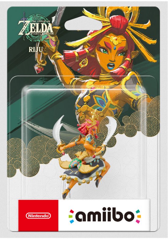 Amiibo Riju - The Legend of Zelda Tears Of The Kingdom - Nintendo Switch 2