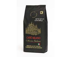 Caffe Milano - Koffiebonen - 1kg - Miscela Black Crema