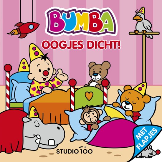 Bumba - Boek - Kartonboek met flapjes - Oogjes dicht