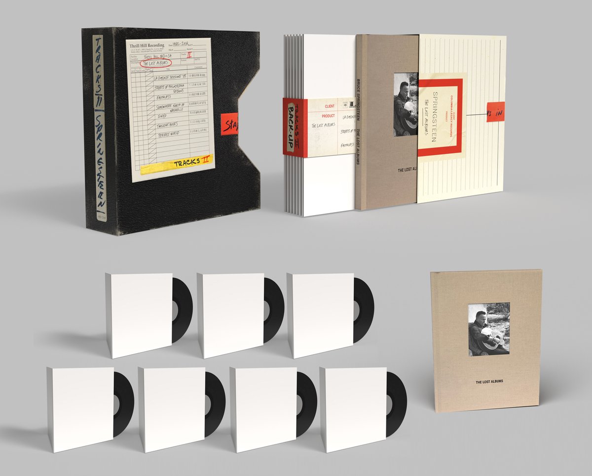 Bruce Springsteen Tracks II: The Lost Albums - 9xLP met Fotoboek