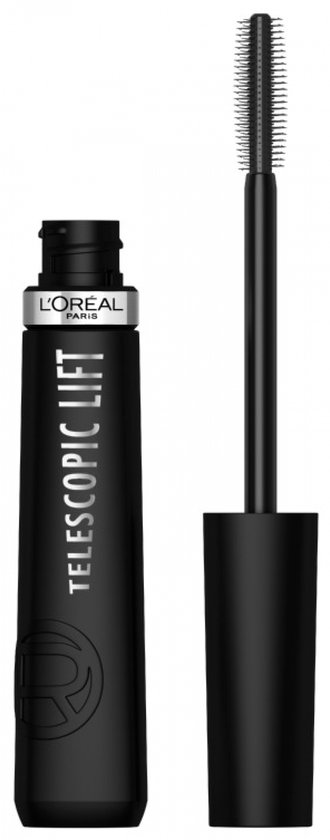 L'Oréal Paris Telescopic Lift Mascara - Lange, gelifte wimpers en volume +5mm - Verrijkt met ceramidencomplex - Vegan - Zwart - 9,9ML