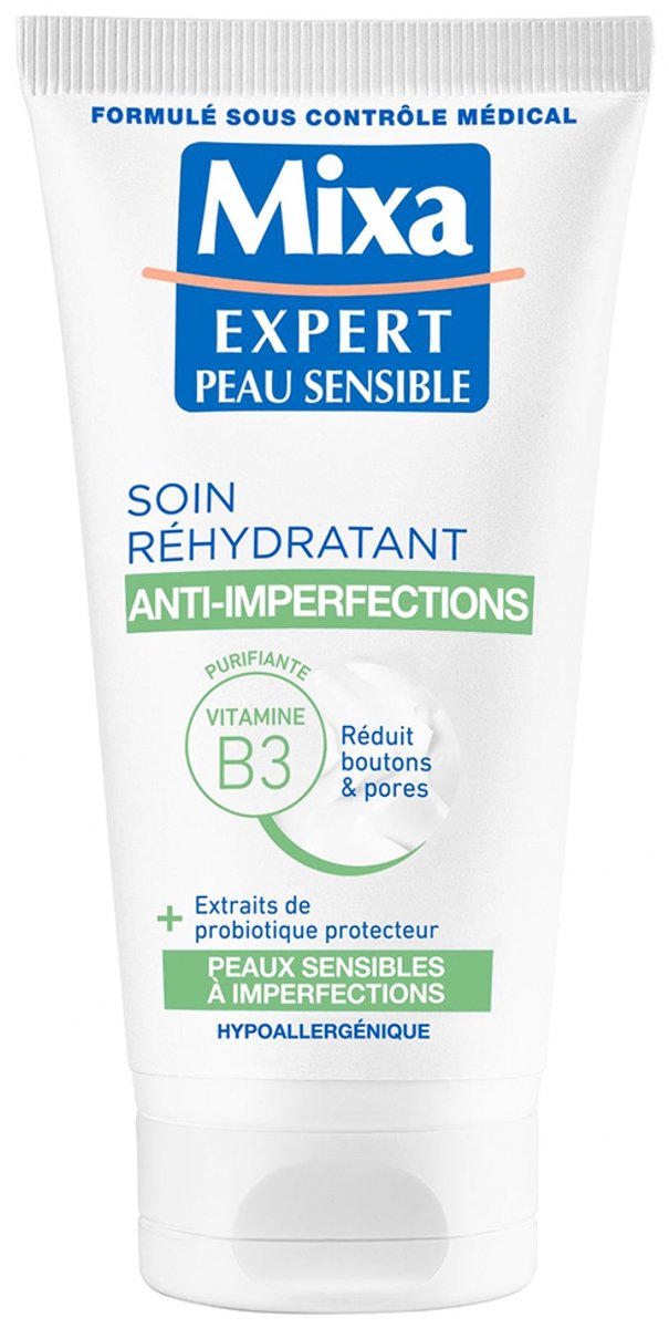 Mixa Anti-Imperfection Vochtinbrengende Verzorging 50 ml