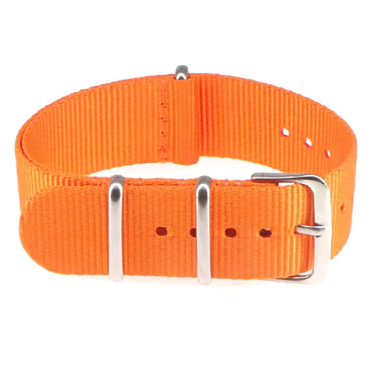 Actie4you® - Nato Strap - Horlogeband - G10 Military Nylon Strap - Horloge Bandje Nylon - Universeel - 18MM - Oranje