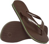 Havaianas Brasil logo Slippers - Bruin - Wit