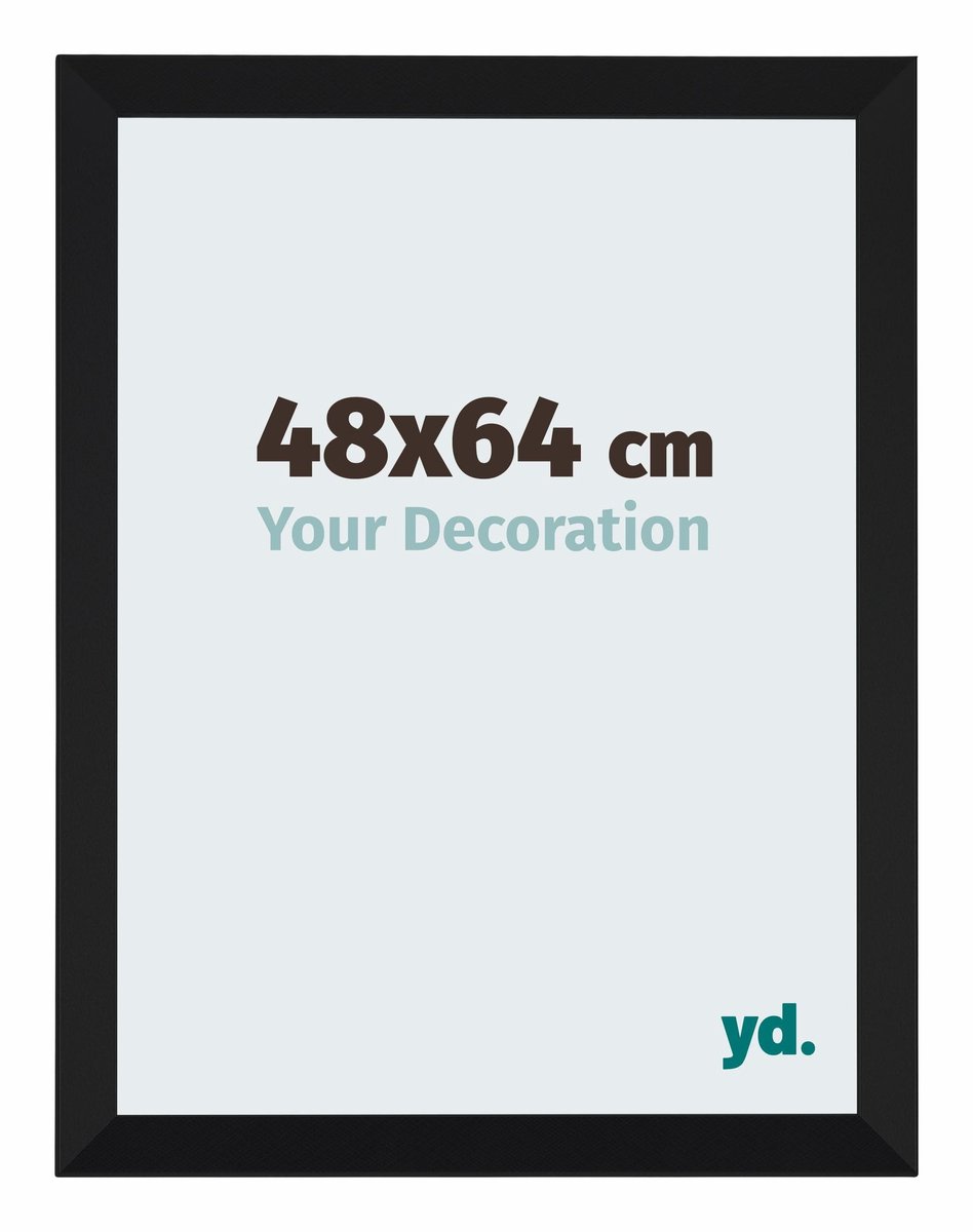 yd. Your Decoration - Fotolijst 48x64 cm - MDF - Zwart Mat - Catania