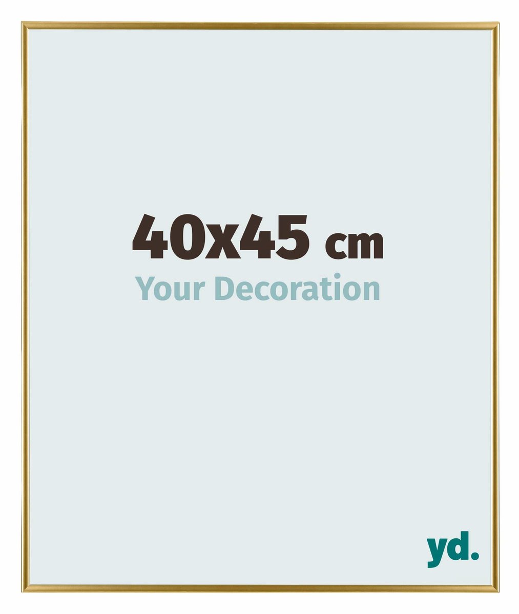 yd. Your Decoration - Fotolijst 40x45 cm - Kunststof - Goud - Evry