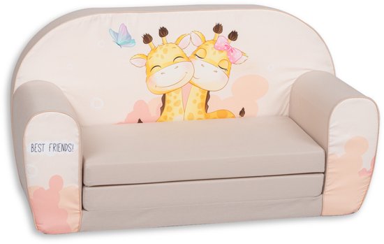 Canapé enfant Best Friends - Canapé enfant - Chaise enfant - 1 an - Siège enfant - Fauteuil enfant - Gomoor
