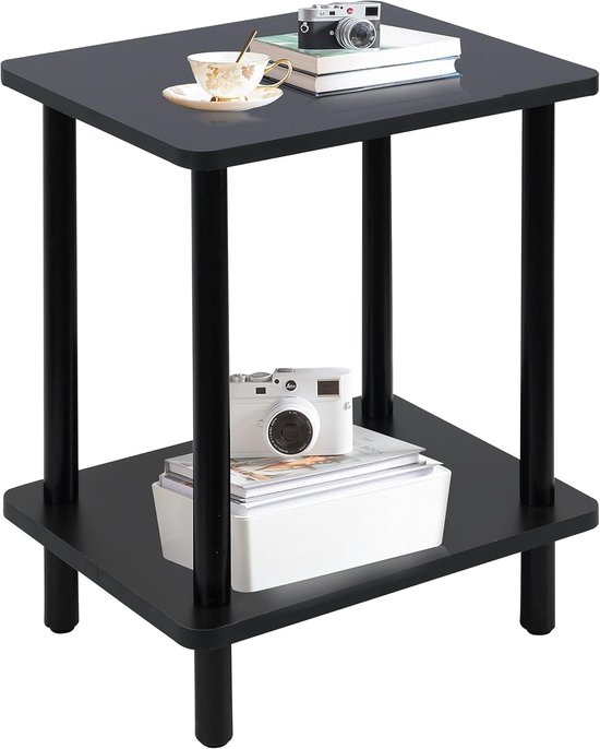 Koffietafel Ronde Hal Koffietafels Japanse Houten Organisator Grote Tijdschrift Salontafel Hoogglans Kunst Tafel Woondecoratie Thee tafel (Color : 50x50x45cm-01
