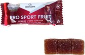 Verpakking van Pro Sport Fruit met de smaak Fresh Cola, met een energie-gummy ernaast.
