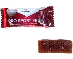 Neapharma sport fruit energy chew met cola - Energy gummy - 20 koolhydraten - langdurige energie - Isomaltulose werking - per 12 fruits
