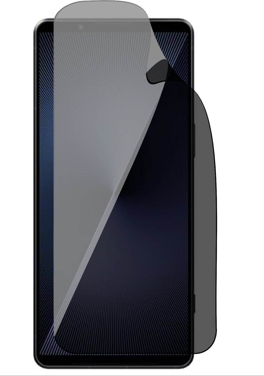 Privacy Screenprotector geschikt voor Sony Xperia 1 VII - 1x FlexGuard Screen Protector