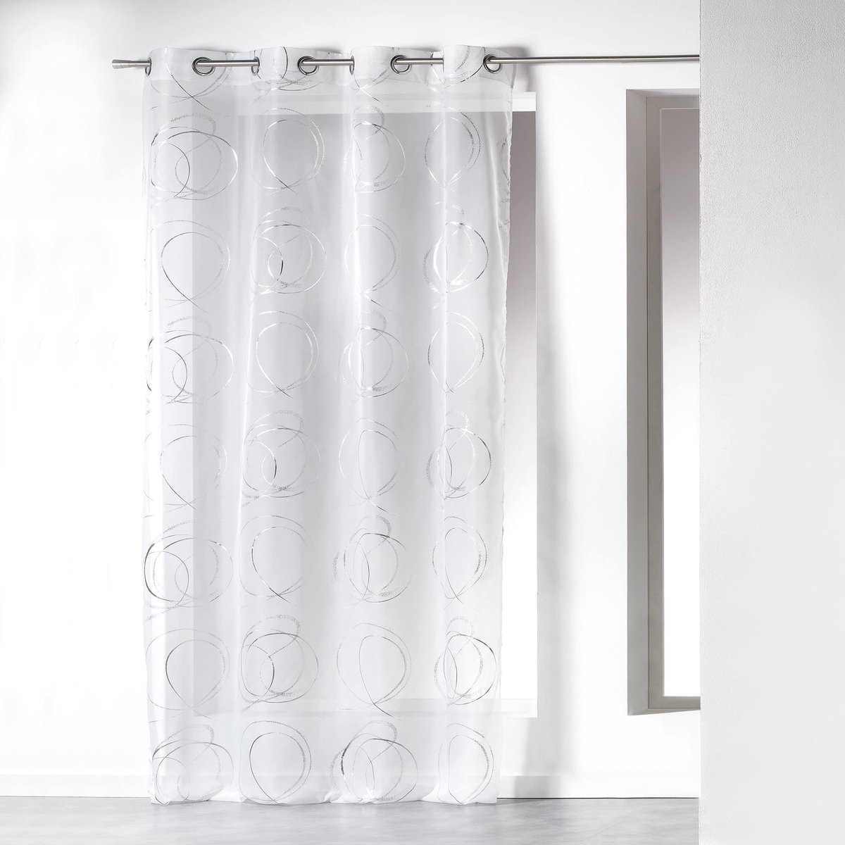 Ibenzoa Duurzame en Stijlvolle Gordijnen voor Elke Ruimte – 140 x 240 cm wit