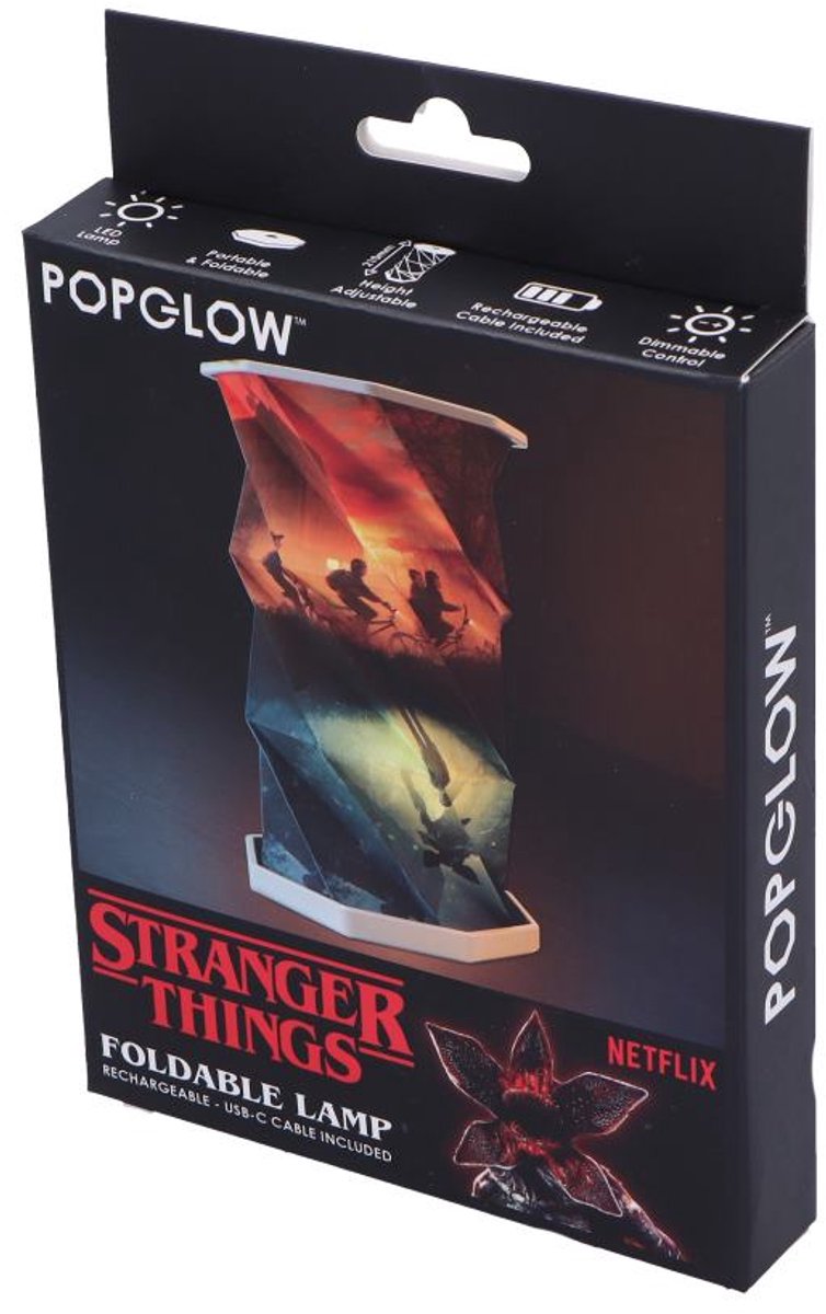 Stranger Things LED lamp USB-C - dimbaar en opvouwbaar thumbnail 7
