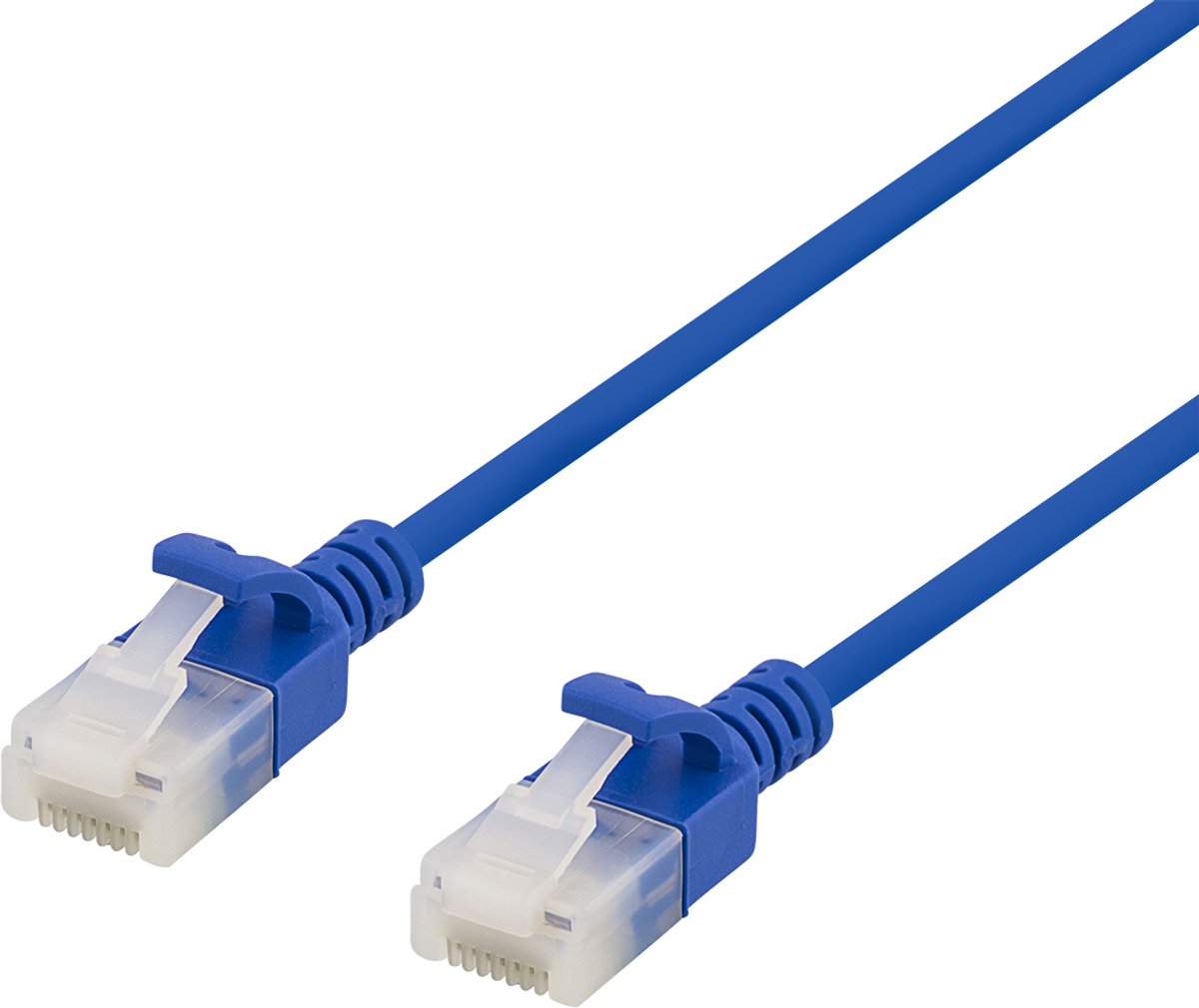 Deltaco UUTP-1041 netwerkkabel Blauw 2 m Cat6a U/UTP (UTP)