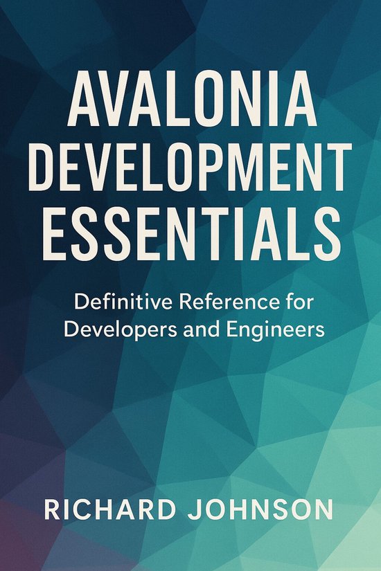 Avalonia Development Essentials - cover