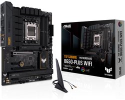 ASUS TUF GAMING B650-PLUS WIFI - Moederbord - ATX - Socket AM5 - AMD B650 - DDR5 - Realtek Audio - Realtek 2.5G LAN