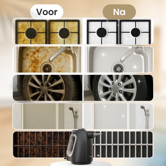 SXHY Draagbare stoomreiniger, multifunctionele huishoudelijke