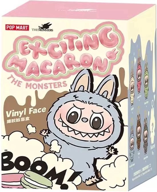LABUBU THE MONSTERS exciting　macaron LABUBU THE MONSTERS - Exciting Macaron Blind Box | bol