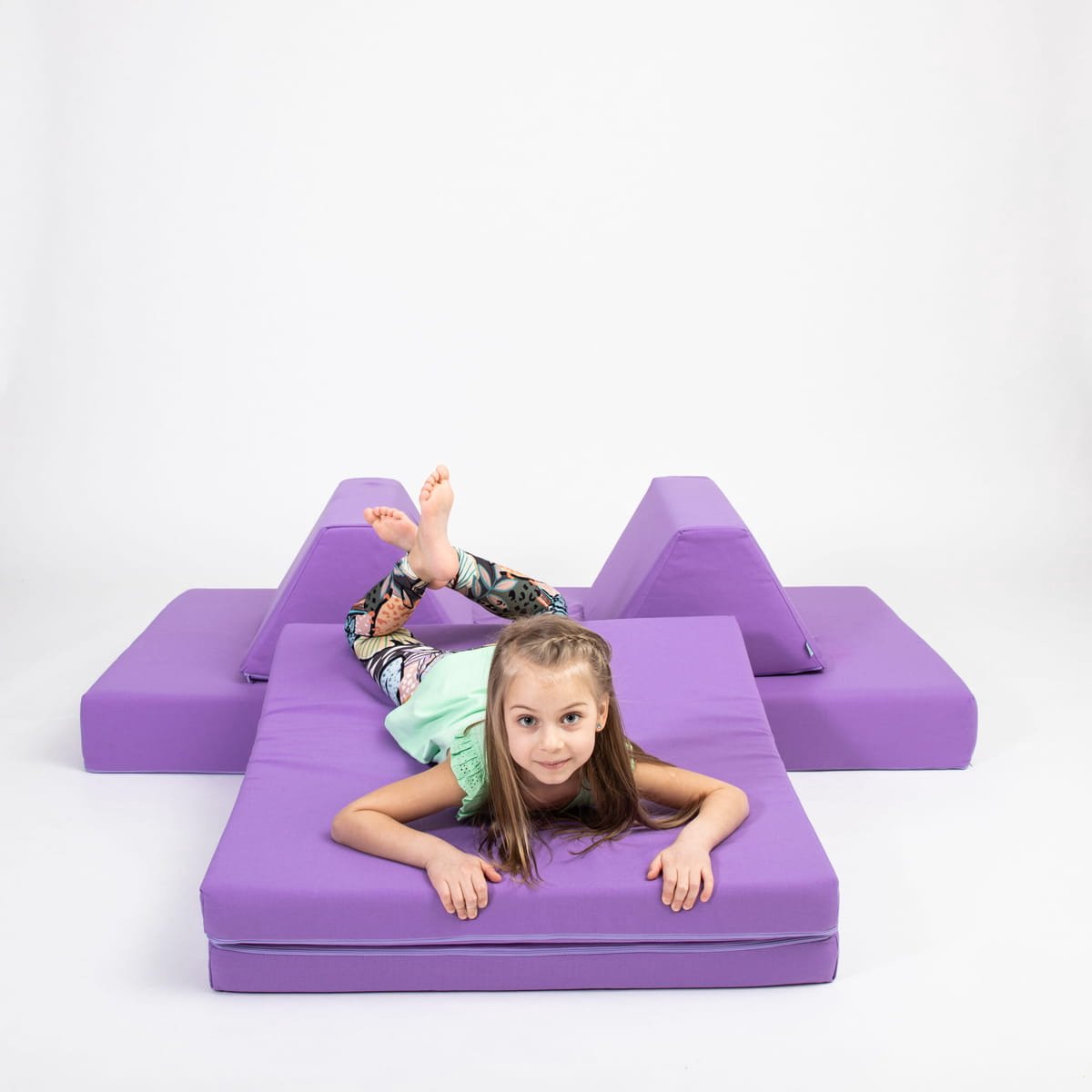 Image of Activity Play Mattress Set – Paars | Montessori Speelbank 4-delig