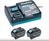 Bol.com Makita Accu Starterset XGT DC40RA 2x BL4050F - 191V35-5 aanbieding