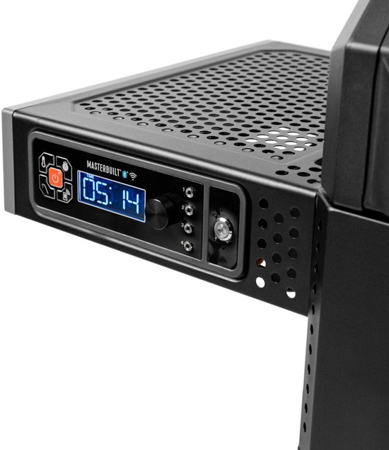Merkloze Digitale Koolgrill met Wok & Rookoven Functie — afbeelding 5