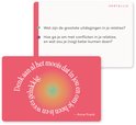 Vertellis Vitaliteit Deck: Vragen over relaties, zoals 'Denk aan al het moois dat in jou en om je heen is. Wees gelukkig.' - Anne Frank