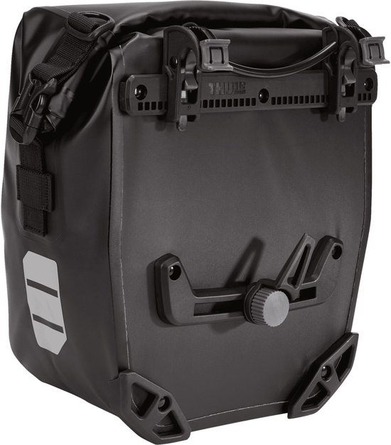 Thule Shield fietstas - Zwart - 13l inhoud - set van 2 stuks 26l inhoud totaal — afbeelding 2