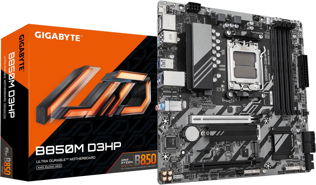 Gigabyte B850M D3HP moederbord