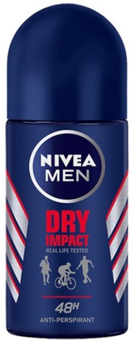 Goedkoopste Nivea Men - Deodorant - Roller - Dry Impact - 50ml