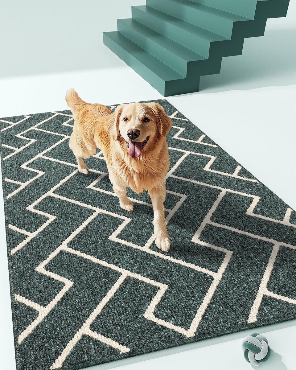 Ibenzoa® Robuuste en Absorberende VUILOPVANGSMAT - 80 x 100 cm - Voor Elke Entree