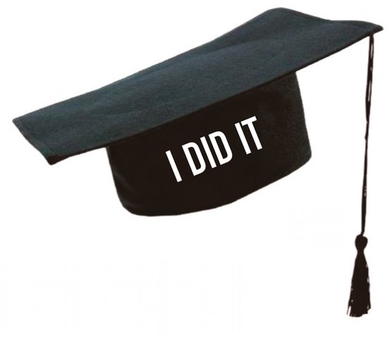 Boîte à Chapeau De Remise De Diplôme Avec Pompons Pour La Classe De