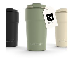 LARS NYSØM 'Bevægelse' Thermo Coffee Mug-to-go 500ml Sage