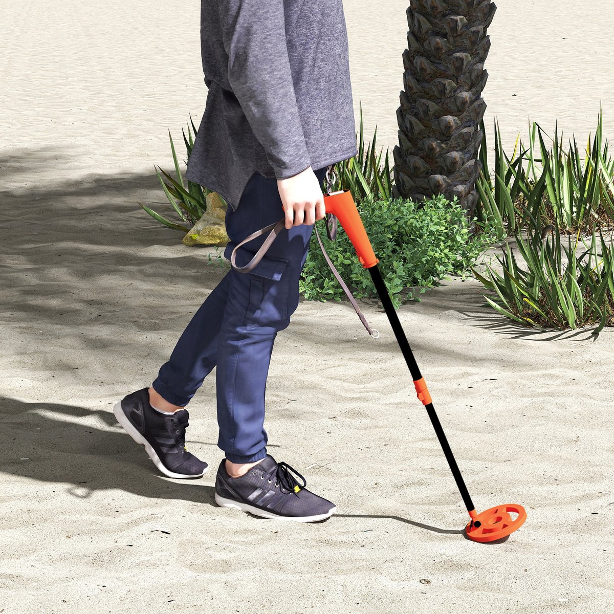 NAIZY Metal Detector for Children, Metal Detector Set, Up to 30 cm Deep