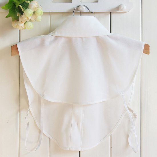 Diamond Blouse Collar - Model 6 - White - Colliers amples pour sous votre pull