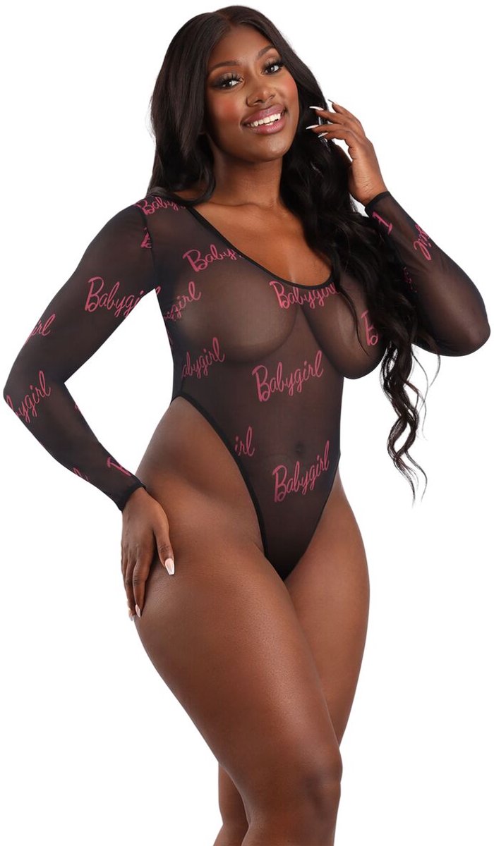Gympak Fantasy Lingerie Zwart Queen size