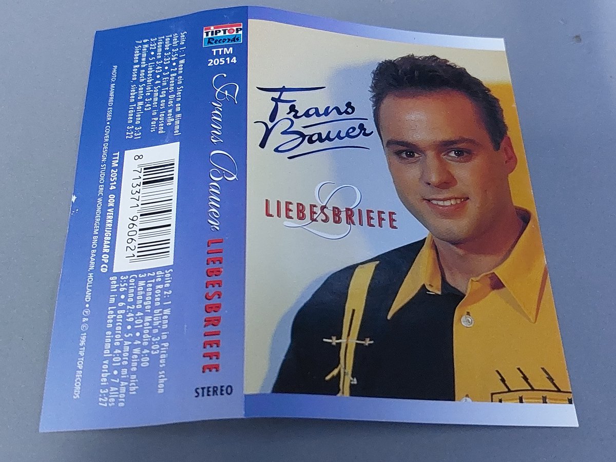 FRANS BAUER - LIEBESBRIEFE (CASSETTEBANDJE)
