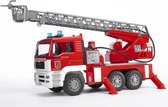 Bruder MAN Brandweerwagen met Draailadder - Speelgoedvoertuig - Rood