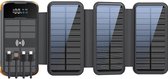 Bol.com Siltcon® Solar Powerbank 30000 mAh - Powerbank Zonneenergie - Powerbank - Noodpakket - Draadloze Powerbank 10W - 22.5W S... aanbieding