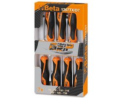 Beta Tools 7-delige schroevendraaier set 1267TX/D7 staal