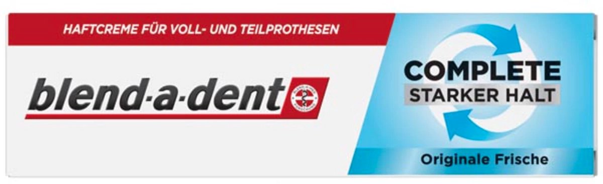 Blend-a-Dent Kleefcrème – Extra Sterk – 47g – Langdurige Hechting voor Kunstgebit