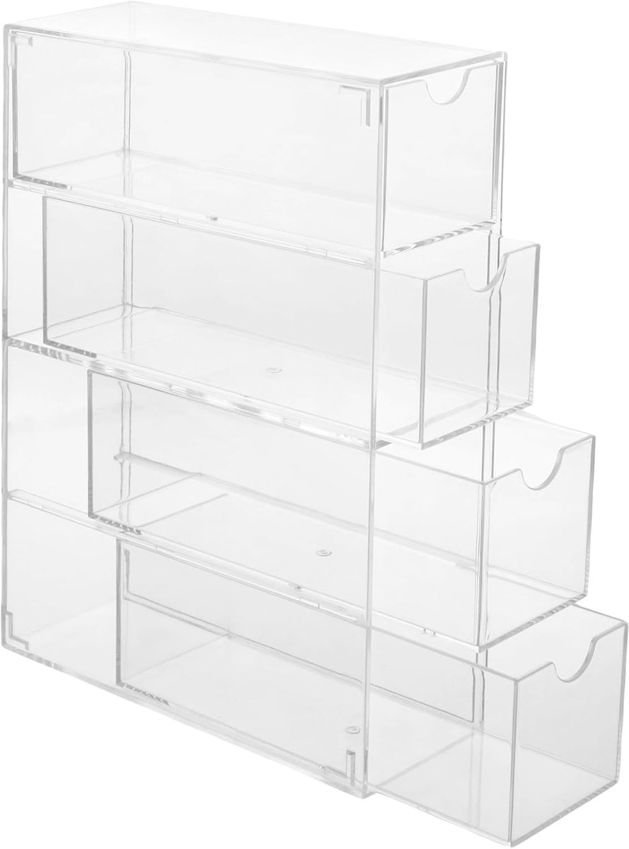 Ibenzoa® Draagbare Opbergoplossing met Vier Indeling voor Accessoires en Gerei