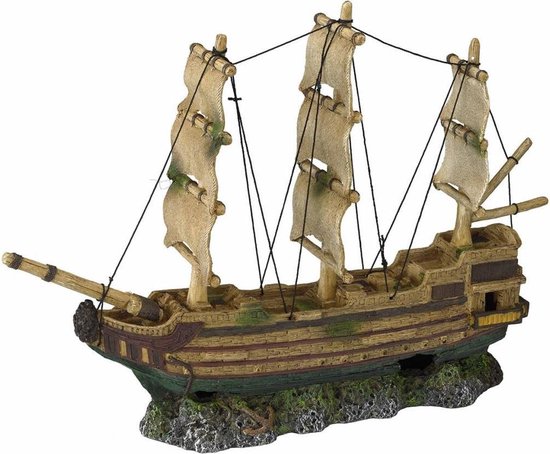 Aqua d'ella Spookschip magnetisch 50x12.5x37 cm 234/429563